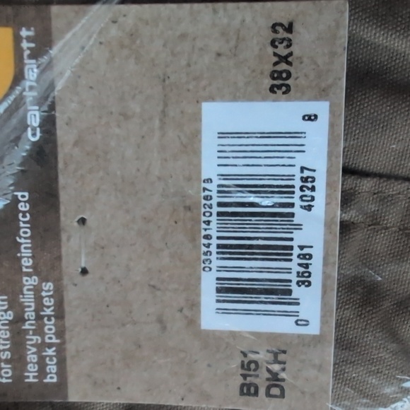 2 pairs of Carhartt Canvas Work Dungarees - Picture 7 of 7